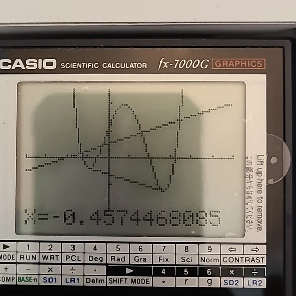 Casio fx-7000G Graphic Scientific Computer Vintage 1986